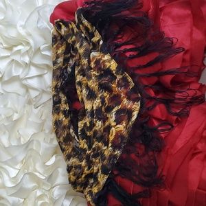 Leopard Prink Scarf